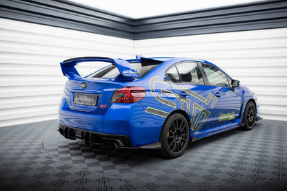 Street Pro Heckansatz Diffusor passend für Subaru WRX STI Mk1 schwarz matt