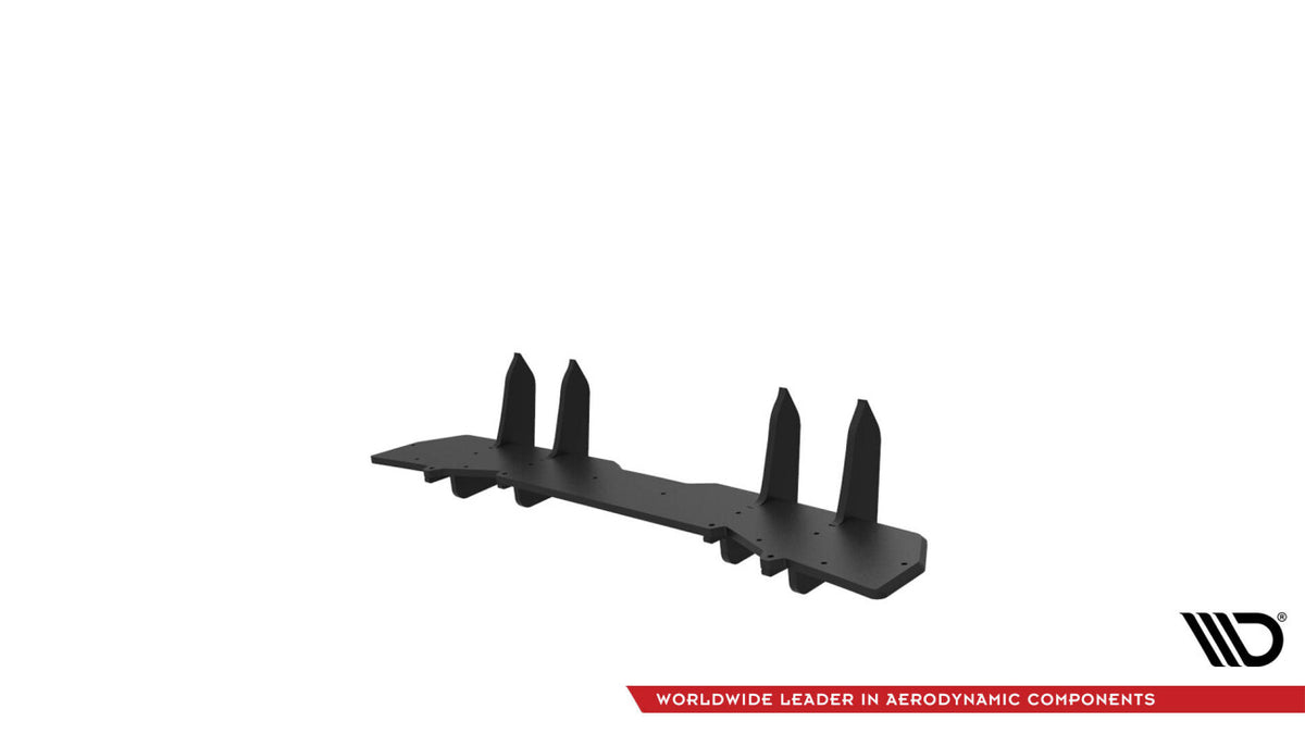 Street Pro Heckansatz Diffusor passend für Subaru WRX STI Mk1 schwarz matt
