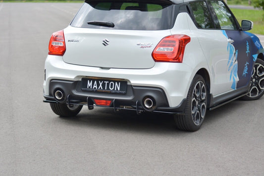 Street Pro Heckansatz Diffusor passend für SUZUKI SWIFT 6 SPORT schwarz matt