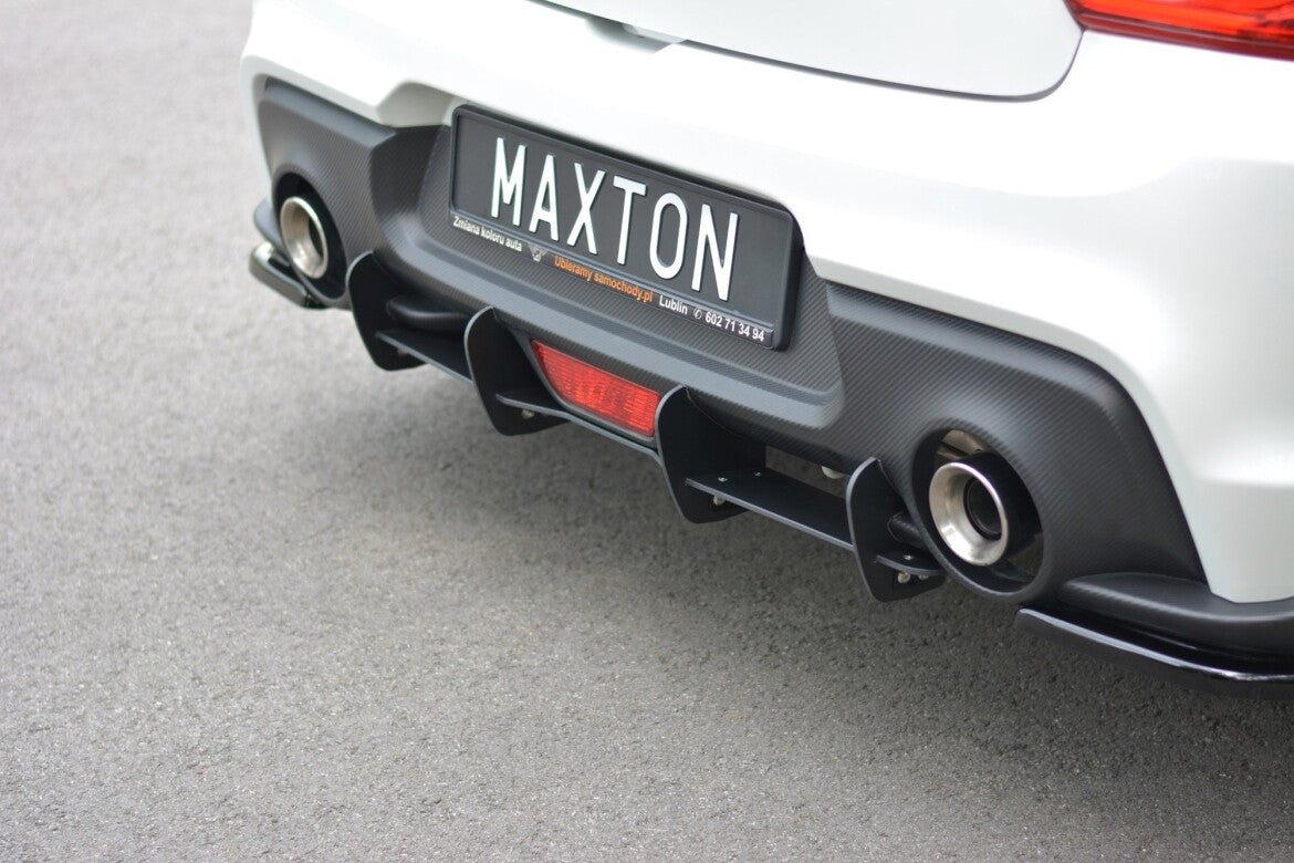 Street Pro Heckansatz Diffusor passend für SUZUKI SWIFT 6 SPORT schwarz matt