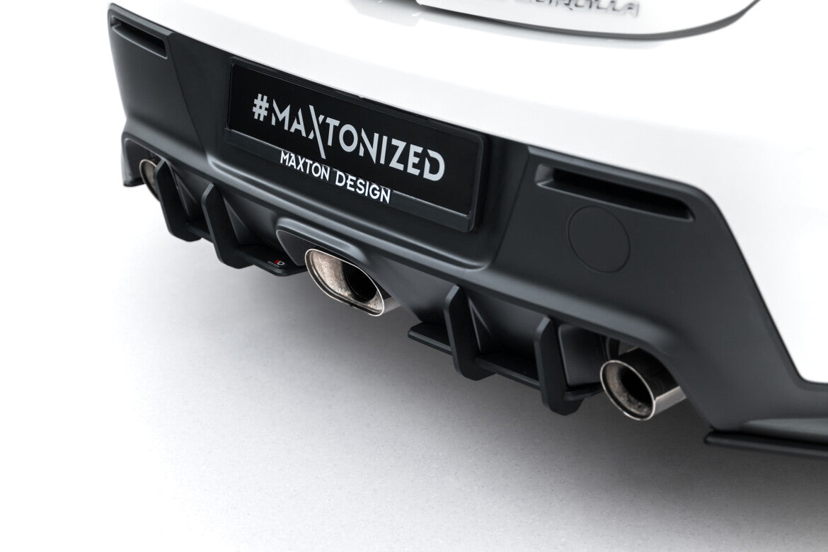 Street Pro Heckansatz Diffusor passend für Toyota GR Corolla Mk12 schwarz matt