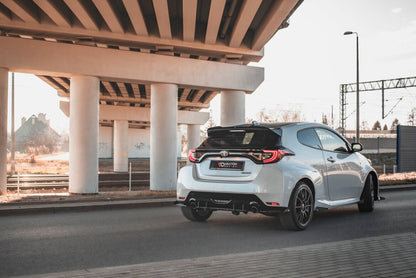 Street Pro Heckansatz Diffusor passend für Toyota GR Yaris Mk4 schwarz matt