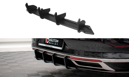 Street Pro Heckansatz Diffusor passend für Volkwagen Passat B8 FL schwarz matt