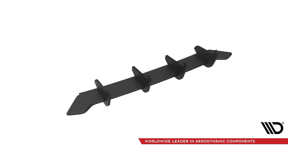 Street Pro Heckansatz Diffusor passend für VW Arteon Limousine / Shooting Brake R-Line Mk1 FL schwarz matt