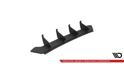 Street Pro Heckansatz Diffusor passend für VW Arteon Limousine / Shooting Brake R-Line Mk1 FL schwarz matt