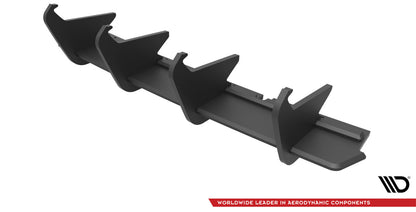 Street Pro Heckansatz Diffusor passend für VW Arteon R Limousine / Shooting Brake Mk1 Faceift schwarz matt