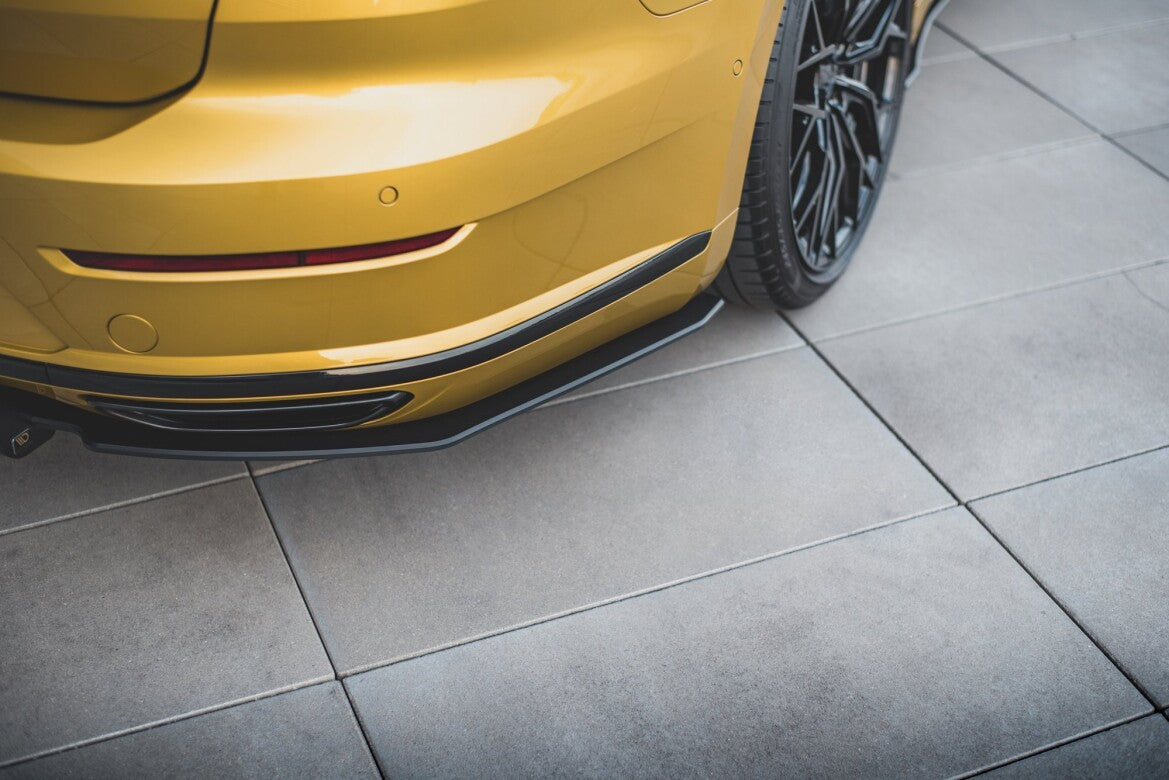 Street Pro Heckansatz Diffusor passend für VW Arteon R-Line Limousine / Shooting Brake Mk1 schwarz matt