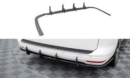 Street Pro Heckansatz Diffusor passend für VW Caddy Maxi Mk5 schwarz matt