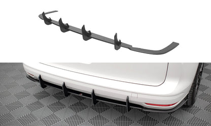 Street Pro Heckansatz Diffusor passend für VW Caddy Mk5 schwarz matt