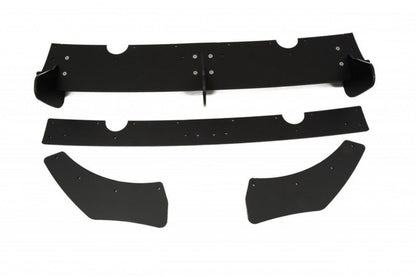Street Pro Heckansatz Diffusor passend für VW Golf 7 GTI schwarz matt