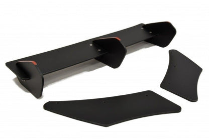 Street Pro Heckansatz Diffusor passend für VW Golf 7 R Hatchback schwarz matt