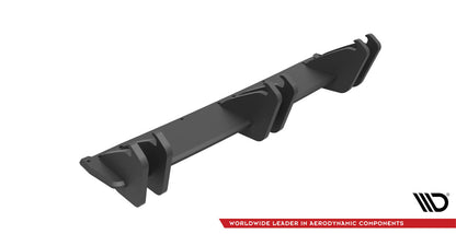 Street Pro Heckansatz Diffusor passend für VW Golf R Mk7 schwarz matt