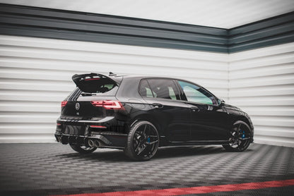 Street Pro Heckansatz Diffusor passend für VW Golf R Mk8 schwarz matt