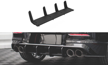 Street Pro Heckansatz Diffusor passend für VW Golf R Mk8 schwarz matt