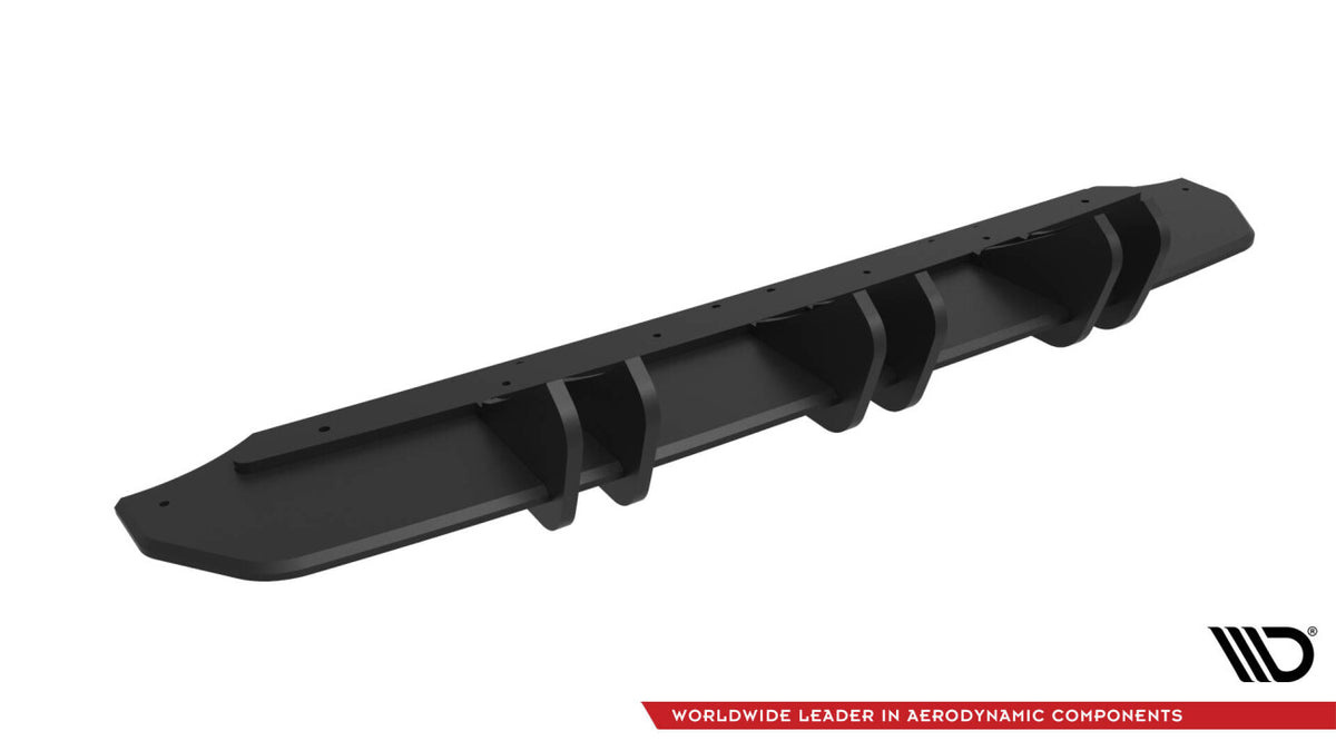 Street Pro Heckansatz Diffusor passend für VW Jetta GLI Mk7 schwarz matt