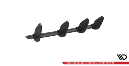 Street Pro Heckansatz Diffusor passend für VW Passat CC schwarz matt