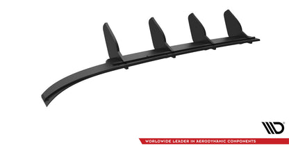 Street Pro Heckansatz Diffusor passend für VW Passat CC schwarz matt