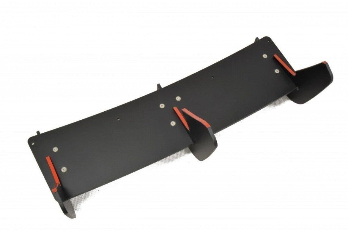 Street Pro Heckansatz Diffusor passend für VW Polo GTI Mk5 FL schwarz matt