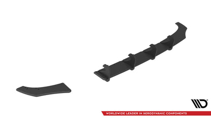 Street Pro Heckansatz Diffusor passend für VW Polo GTI Mk6 FL schwarz matt