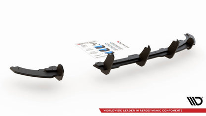 Street Pro Heckansatz Diffusor passend für VW Polo GTI Mk6 schwarz matt