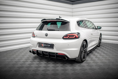 Street Pro Heckansatz Diffusor passend für VW Scirocco R Mk3 schwarz matt
