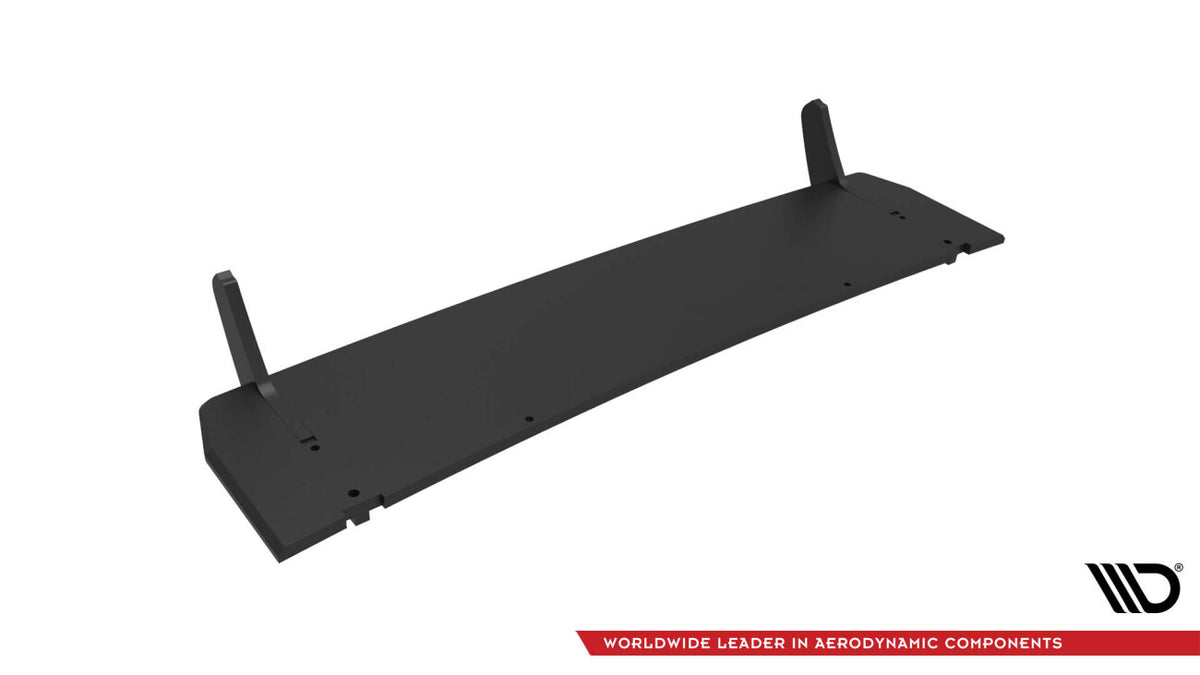 Street Pro Heckansatz Diffusor passend für VW T-Roc R Mk1 schwarz matt