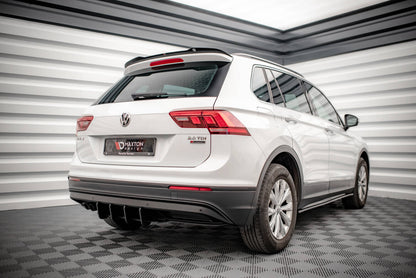Street Pro Heckansatz Diffusor passend für VW Tiguan Mk2 schwarz matt