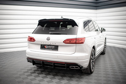Street Pro Heckansatz Diffusor passend für VW Touareg R-Line Mk3 schwarz matt