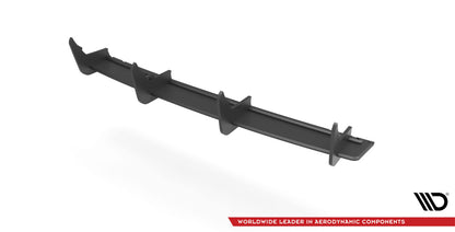 Street Pro Heckansatz Diffusor passend für VW Touareg R-Line Mk3 schwarz matt