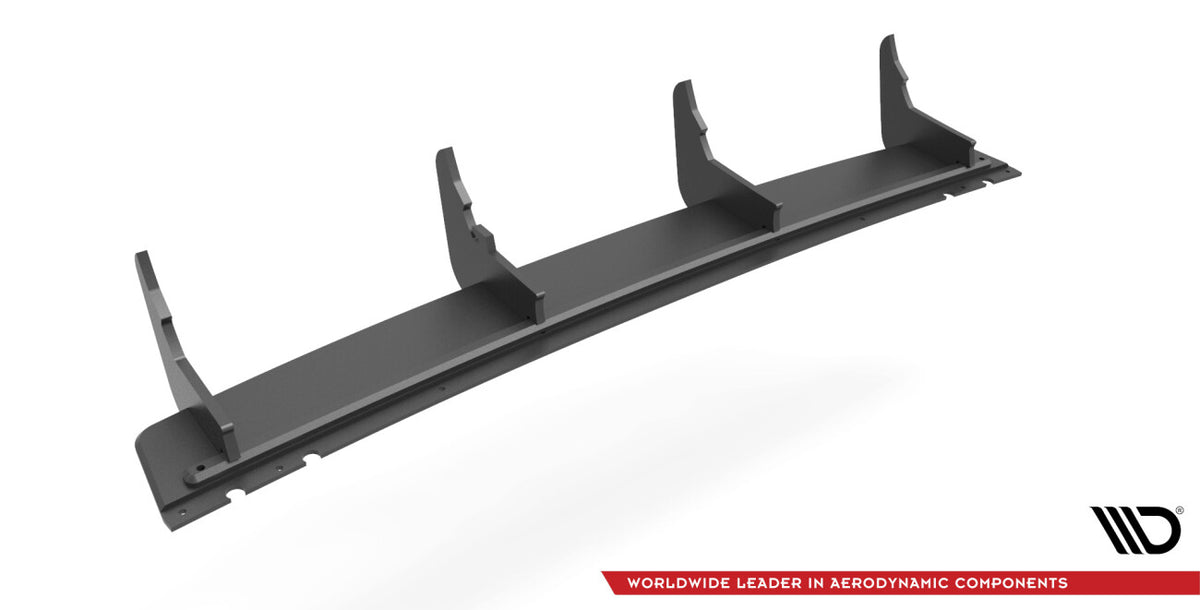 Street Pro Heckansatz Diffusor passend für VW Touareg R-Line Mk3 schwarz matt