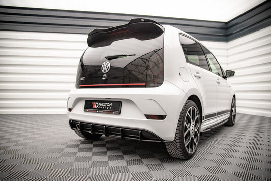 Street Pro Heckansatz Diffusor passend für VW Up GTI schwarz matt