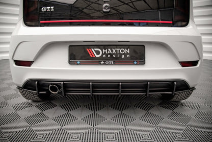 Street Pro Heckansatz Diffusor passend für VW Up GTI schwarz matt