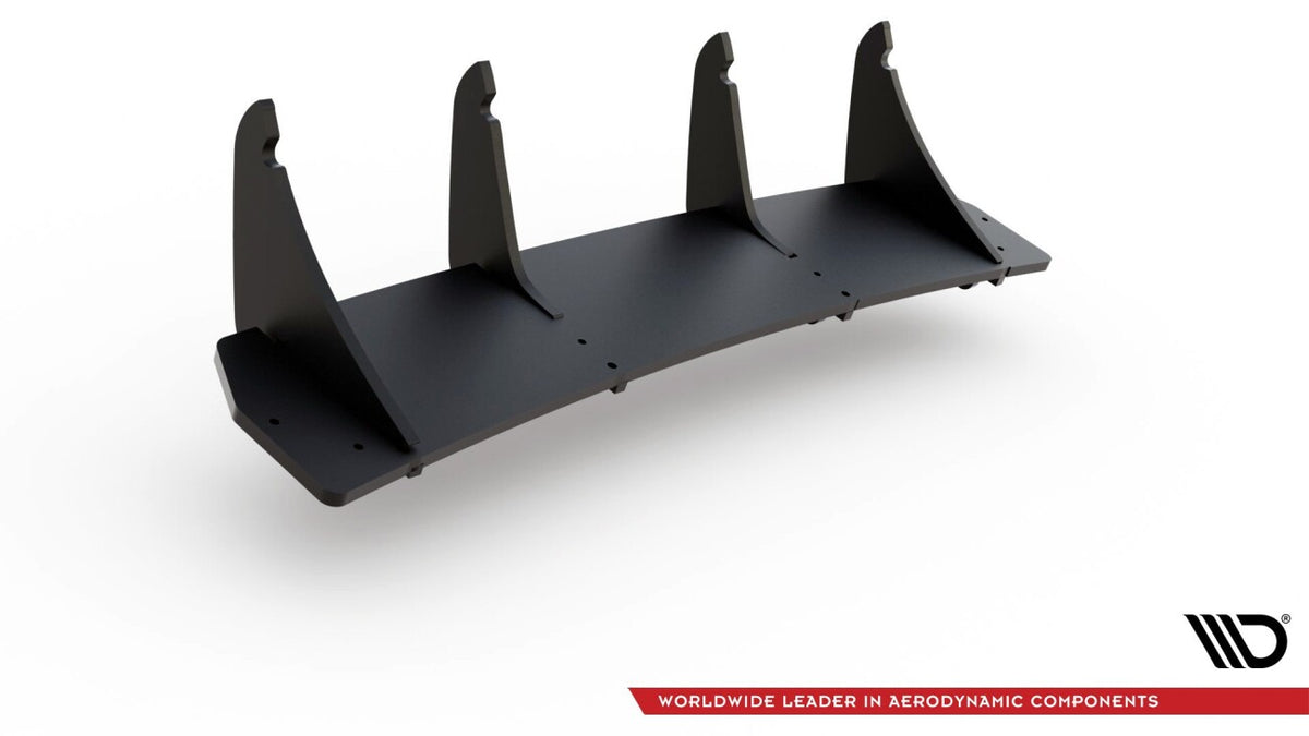 Street Pro Heckansatz Diffusor V.1 passend für Audi RS3 8V Sportback schwarz matt