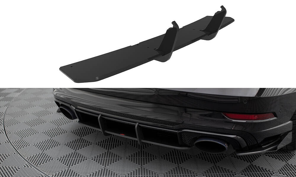 Street Pro Heckansatz Diffusor V.1 passend für Audi RS3 Limousine 8V FL schwarz matt