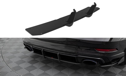 Street Pro Heckansatz Diffusor V.1 passend für Audi RS3 Limousine 8V FL schwarz matt