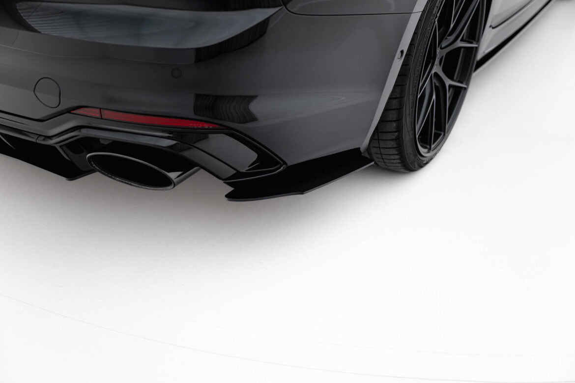 Street Pro Heckansatz Diffusor V.1 passend für Audi RS5 Coupe / Sportback F5 schwarz matt