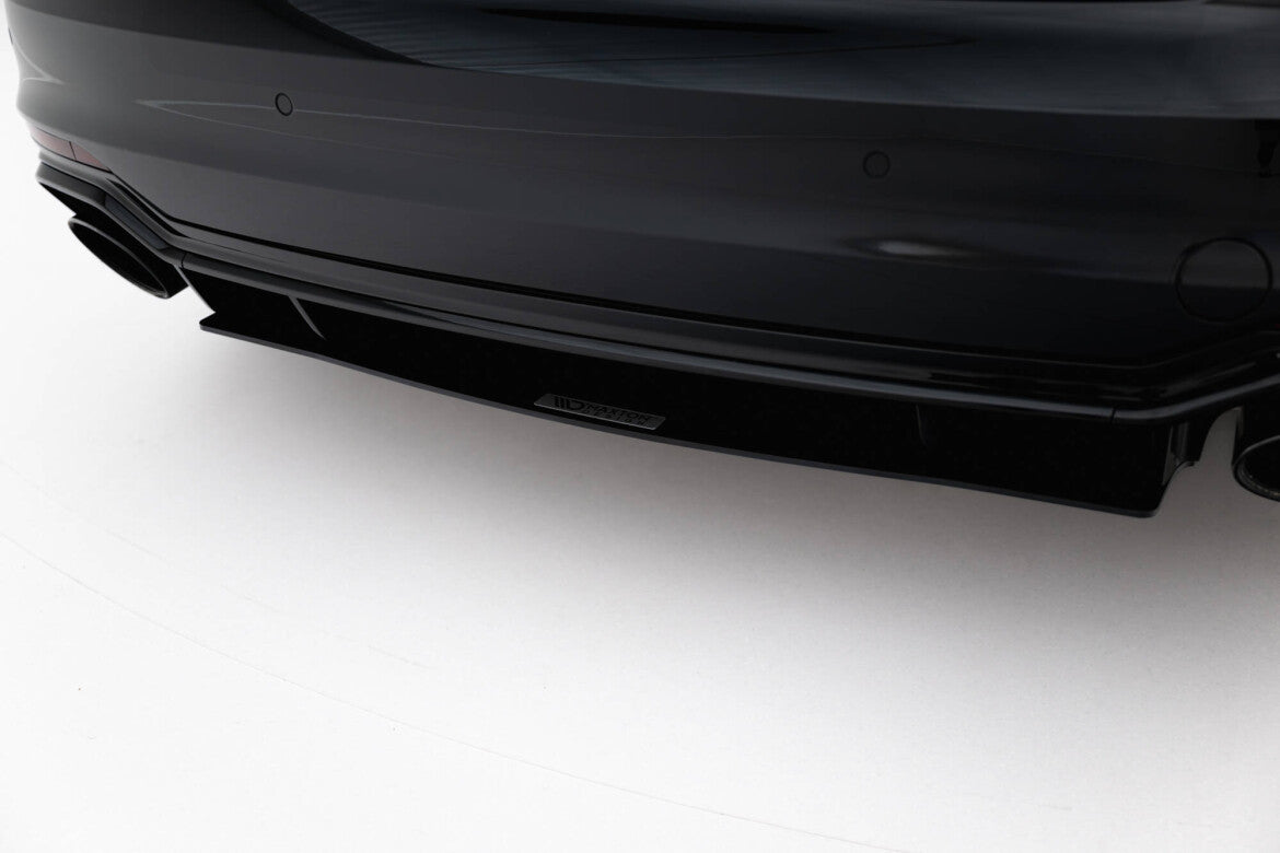 Street Pro Heckansatz Diffusor V.1 passend für Audi RS5 Coupe / Sportback F5 schwarz matt