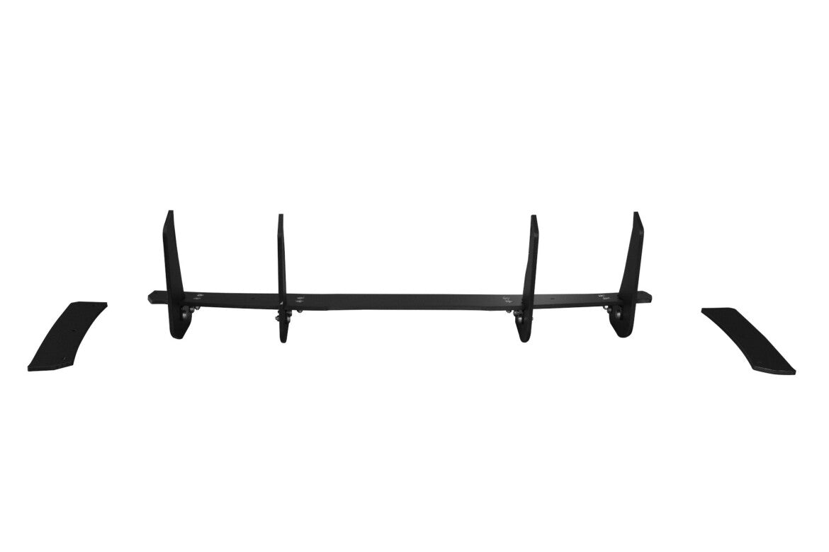 Street Pro Heckansatz Diffusor V.1 passend für BMW 1er F20/F21 M-POWER FL schwarz matt