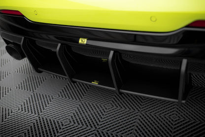 Street Pro Heckansatz Diffusor V.1 passend für BMW 1er F40 M-Paket / M135i schwarz matt