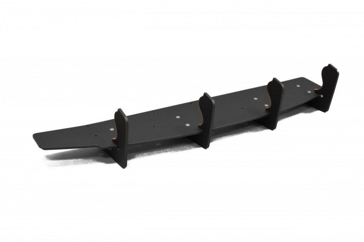 Street Pro Heckansatz Diffusor V.1 passend für Mini Cooper R56 JCW schwarz matt