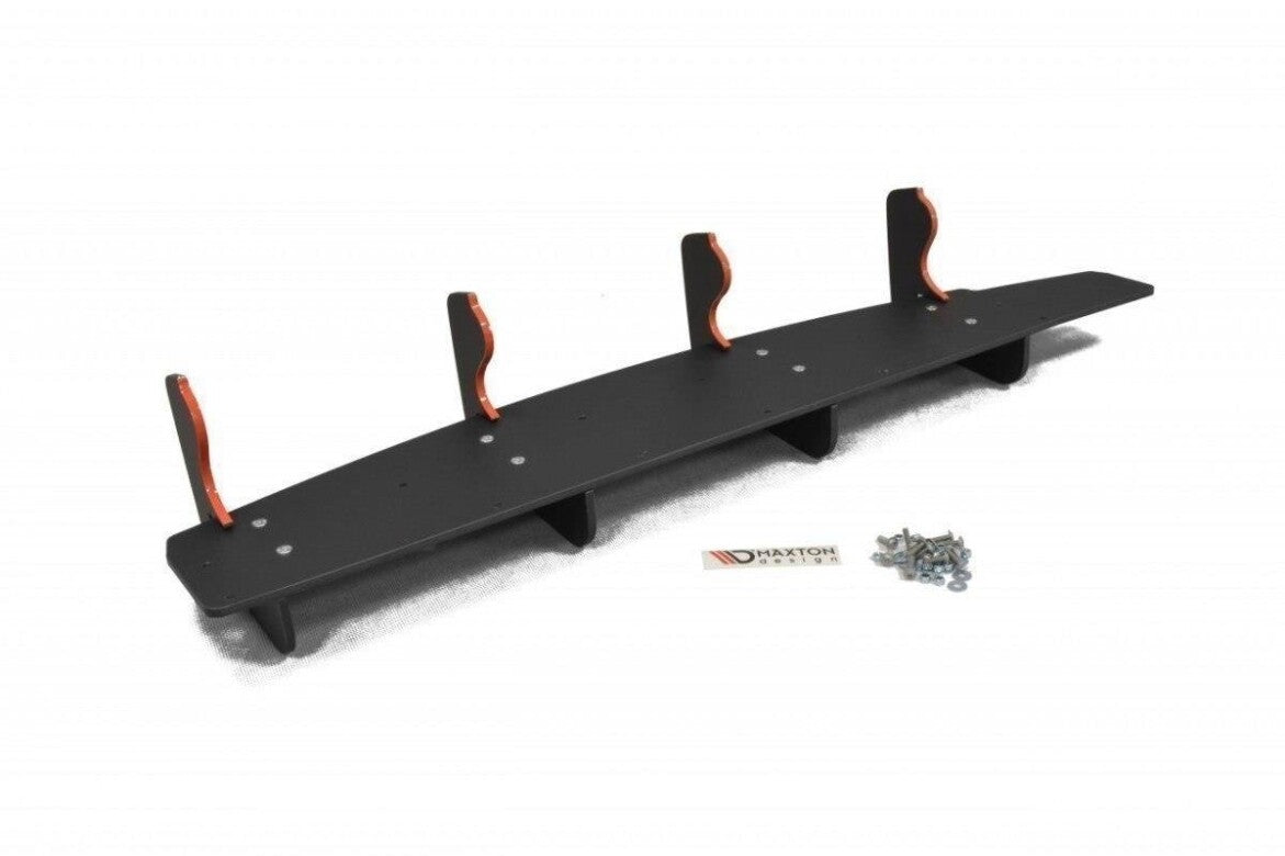 Street Pro Heckansatz Diffusor V.1 passend für Mini Cooper R56 JCW schwarz matt