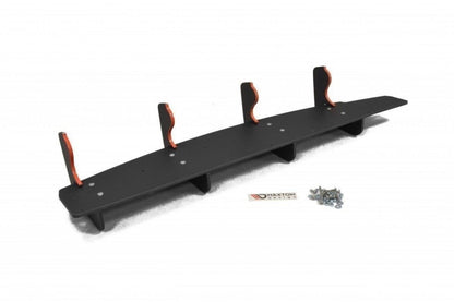 Street Pro Heckansatz Diffusor V.1 passend für Mini Cooper R56 JCW schwarz matt