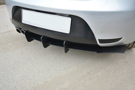 Street Pro Heckansatz Diffusor V.1 passend für Seat Leon Mk2 CUPRA/ FR schwarz matt