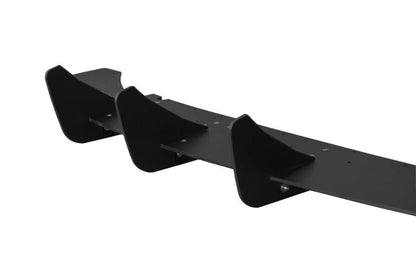 Street Pro Heckansatz Diffusor V.1 passend für Seat Leon Mk2 CUPRA/ FR schwarz matt