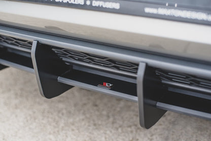 Street Pro Heckansatz Diffusor V.1 passend für VW Golf 7 GTI schwarz matt