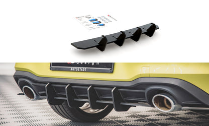 Street Pro Heckansatz Diffusor V.1 passend für VW Golf GTI Clubsport Mk8 schwarz matt