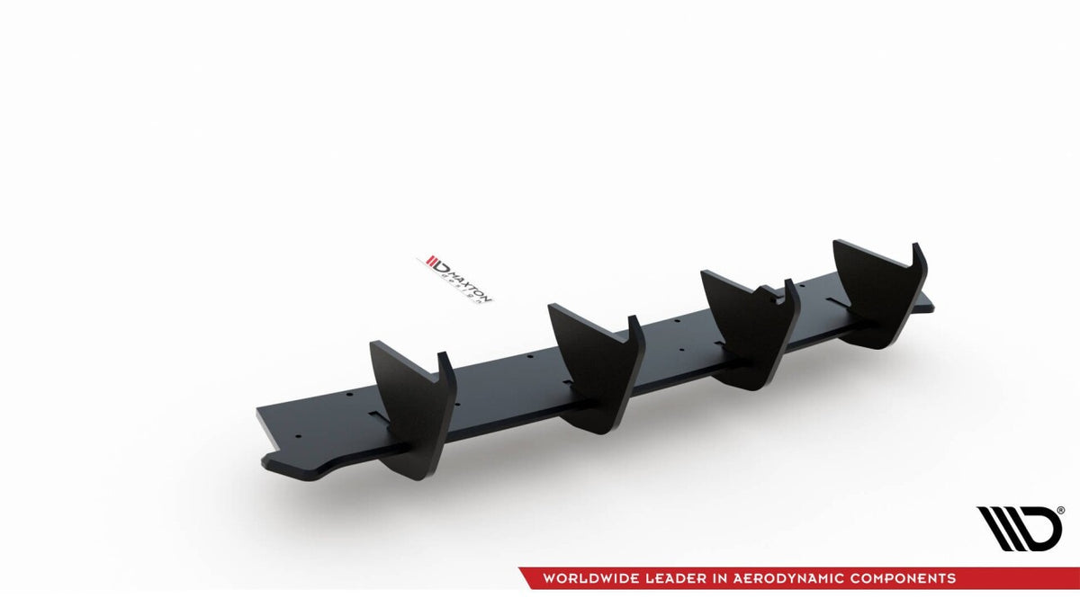 Street Pro Heckansatz Diffusor V.1 passend für VW Golf GTI Mk8 schwarz matt