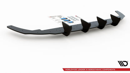 Street Pro Heckansatz Diffusor V.1 passend für VW Golf Mk8 schwarz matt