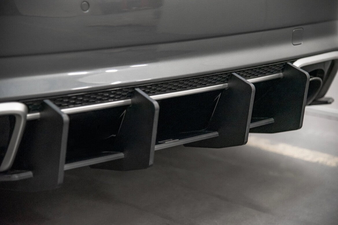 Street Pro Heckansatz Diffusor V.2 passend für Audi RS3 8V Sportback schwarz matt