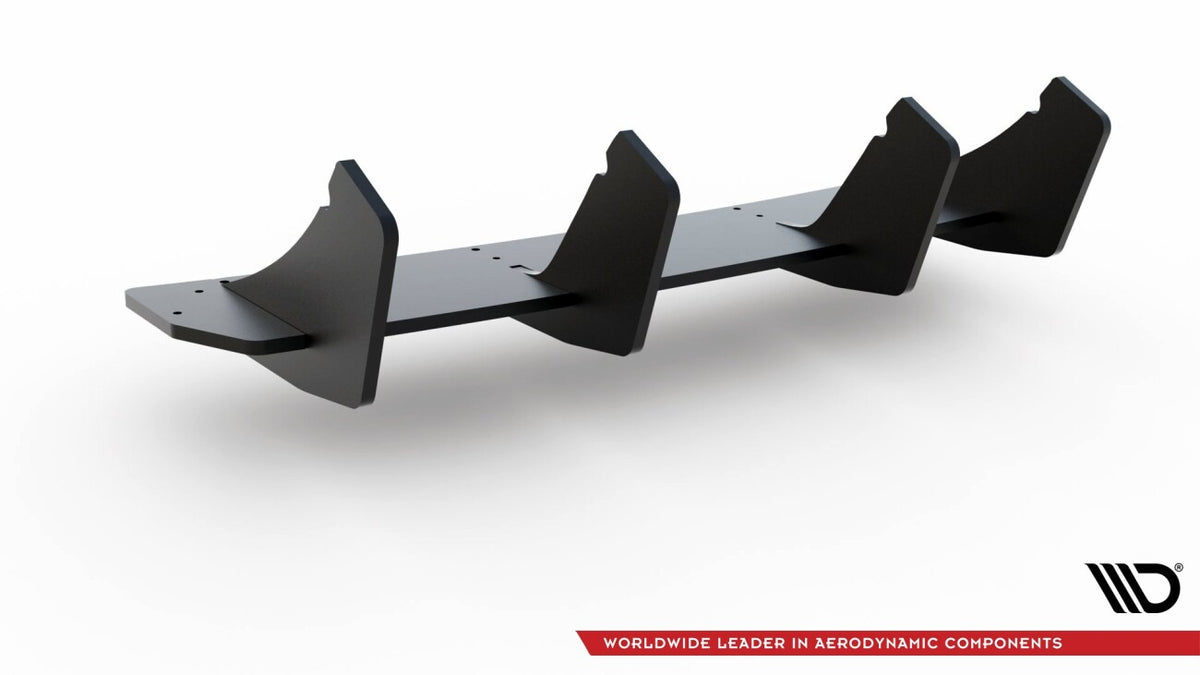 Street Pro Heckansatz Diffusor V.2 passend für Audi RS3 8V Sportback schwarz matt